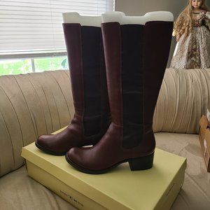 *like new*Lucky Brand Hylda brown leather boot